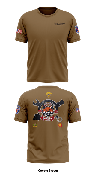 Short Sleeve Performance Shirt, F-FSC 5TH BN 25TH FAR, Army, Teamtime, Team time, sublimation, custom sports apparel, team uniforms, spirit wear, spiritwear, sports uniforms, custom shirts, team store, custom team store, fundraiser sports, apparel fundraiser