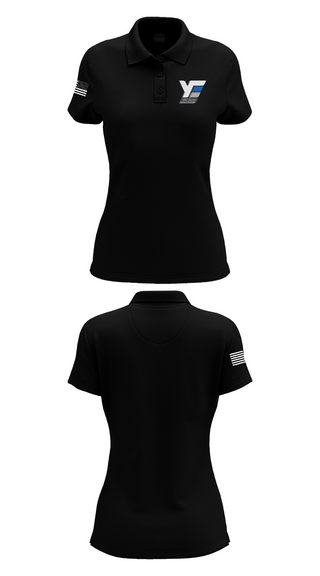 Womens Short Sleeve Performance Polo, YAC Foundation (Young Athletes For Christ), Spirit Store, Teamtime, Team time, sublimation, custom sports apparel, team uniforms, spirit wear, spiritwear, sports uniforms, custom shirts, team store, custom team store, fundraiser sports, apparel fundraiser