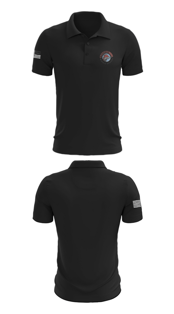 Short Sleeve Performance Polo, Goodman Middle School Soccer, Men's Soccer, Teamtime, Team time, sublimation, custom sports apparel, team uniforms, spirit wear, spiritwear, sports uniforms, custom shirts, team store, custom team store, fundraiser sports, apparel fundraiser