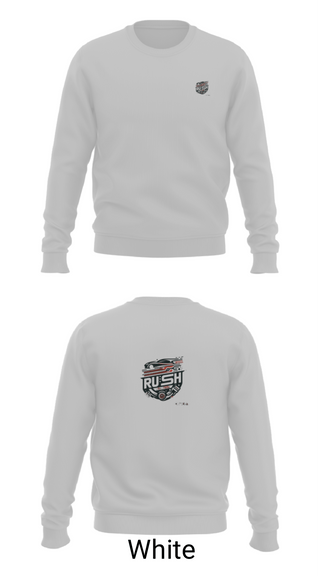 Crew Neck Sweatshirt, Rush auto detail, , Teamtime, Team time, sublimation, custom sports apparel, team uniforms, spirit wear, spiritwear, sports uniforms, custom shirts, team store, custom team store, fundraiser sports, apparel fundraiser