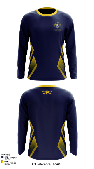 Long Sleeve Performance Shirt, Paul Public Charter School (High School) Football, Football, Teamtime, Team time, sublimation, custom sports apparel, team uniforms, spirit wear, spiritwear, sports uniforms, custom shirts, team store, custom team store, fundraiser sports, apparel fundraiser
