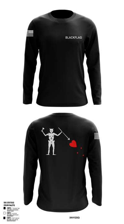 Blackflag 61511552 Long Sleeve Performance Shirt - 1