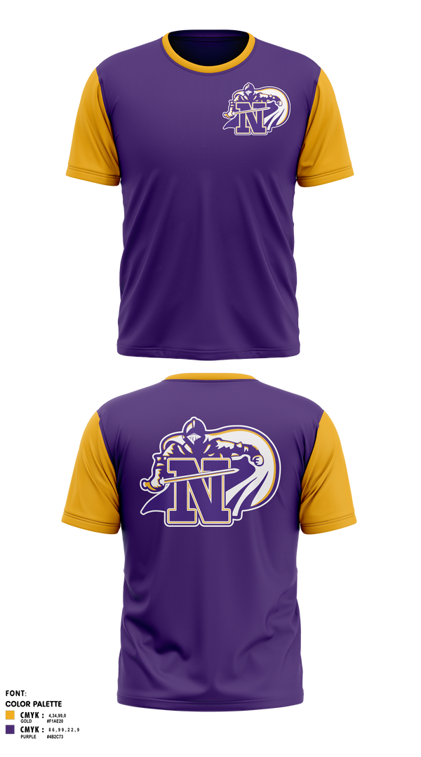 North Henderson High School Wrestling 82995559 Short Sleeve Performance Shirt - 41