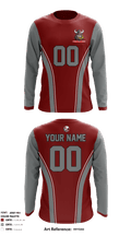 Symmes Valley Vikings 12457459 Long Sleeve Performance Shirt - 3