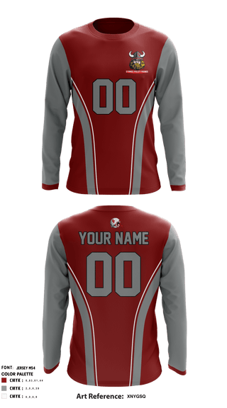 Long Sleeve Performance Shirt, Symmes Valley Vikings, Football, Teamtime, Team time, sublimation, custom sports apparel, team uniforms, spirit wear, spiritwear, sports uniforms, custom shirts, team store, custom team store, fundraiser sports, apparel fundraiser
