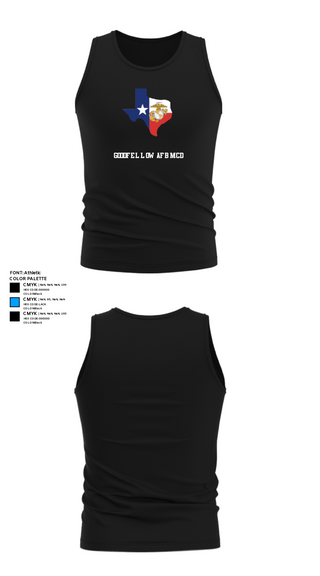 Tank Top, Goodfellow AFB MCD, Marines, Teamtime, Team time, sublimation, custom sports apparel, team uniforms, spirit wear, spiritwear, sports uniforms, custom shirts, team store, custom team store, fundraiser sports, apparel fundraiser