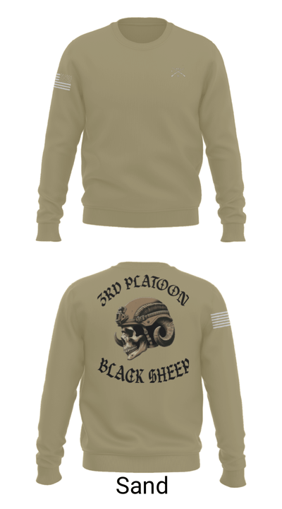 3rd PLT Black Sheep 32884167 Crew Neck Sweatshirt - 85