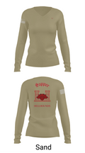 811th EN CO 58008246 Women's Long Sleeve V-neck Shirt - 92