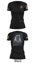 AIMD IWAKUNI 84640039 Women's Short Sleeve V-neck Shirt - 27
