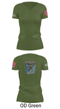 34th DSB 92215836 Women's Short Sleeve V-neck Shirt - 48