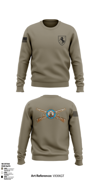 Crew Neck Sweatshirt, Bandit TroopBandit Troop 2.0, Army, Teamtime, Team time, sublimation, custom sports apparel, team uniforms, spirit wear, spiritwear, sports uniforms, custom shirts, team store, custom team store, fundraiser sports, apparel fundraiser