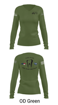 810th med co 30898387 Women's Long Sleeve V-neck Shirt - 57
