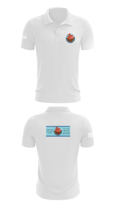 The Pasifika Islander Kava Bar 7240387 Short Sleeve Performance Polo - 9