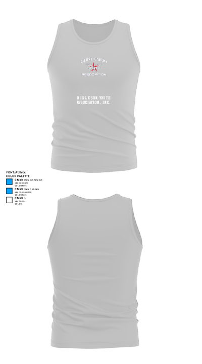 Burleson Youth Association, Inc. 53161479 Tank Top - 13