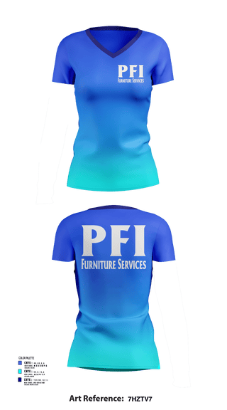 Womens Short Sleeve Vneck Shirt, Prime Furniture Installation, , Teamtime, Team time, sublimation, custom sports apparel, team uniforms, spirit wear, spiritwear, sports uniforms, custom shirts, team store, custom team store, fundraiser sports, apparel fundraiser