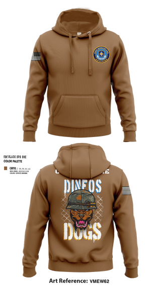 Hoodie, DINFOS, Army, Teamtime, Team time, sublimation, custom sports apparel, team uniforms, spirit wear, spiritwear, sports uniforms, custom shirts, team store, custom team store, fundraiser sports, apparel fundraiser