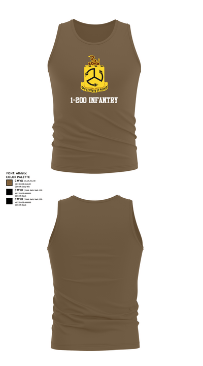 1-200 Infantry 56519387 Tank Top - 18
