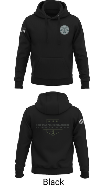 GOLD STAR POLICE DEPARTMENT 55137313 Hoodie - 36
