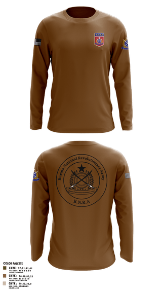 Long Sleeve Performance Polo, B.N.R.AB.N.R.Army, Army, Teamtime, Team time, sublimation, custom sports apparel, team uniforms, spirit wear, spiritwear, sports uniforms, custom shirts, team store, custom team store, fundraiser sports, apparel fundraiser