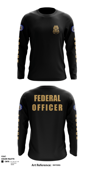 BIA POLICE 11444917 Long Sleeve Performance Shirt 5