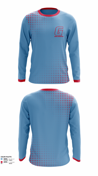 Bonn Gamecocks 42414878 Long Sleeve Performance Shirt 1