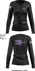 Tru Axle LLC 82082462 Women's Long Sleeve V-neck Shirt - 27