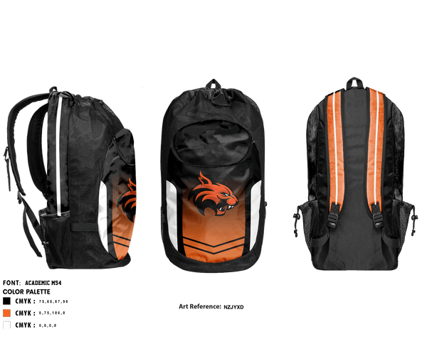 Gear Bag, Greeley Central High School Volleyball, Women's Volleyball, Teamtime, Team time, sublimation, custom sports apparel, team uniforms, spirit wear, spiritwear, sports uniforms, custom shirts, team store, custom team store, fundraiser sports, apparel fundraiser
