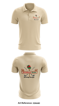 strawberry green driving range 70488724 Short Sleeve Performance Polo - 41