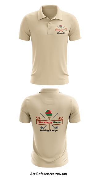 Short Sleeve Performance Polo, strawberry green driving range, Golf, Teamtime, Team time, sublimation, custom sports apparel, team uniforms, spirit wear, spiritwear, sports uniforms, custom shirts, team store, custom team store, fundraiser sports, apparel fundraiser