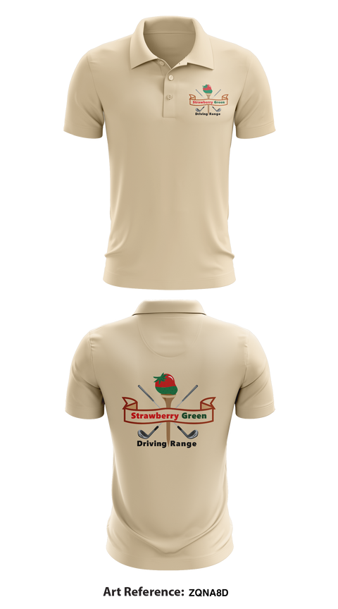 Short Sleeve Performance Polo, strawberry green driving range, Golf, Teamtime, Team time, sublimation, custom sports apparel, team uniforms, spirit wear, spiritwear, sports uniforms, custom shirts, team store, custom team store, fundraiser sports, apparel fundraiser