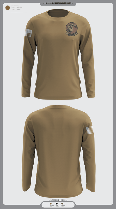 332 ECS SCOS 86475231 Long Sleeve Performance Shirt - 1