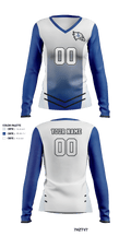 Jordan-Elbridge High School Volleyball 82166232 Women's Long Sleeve V-neck Shirt - 41
