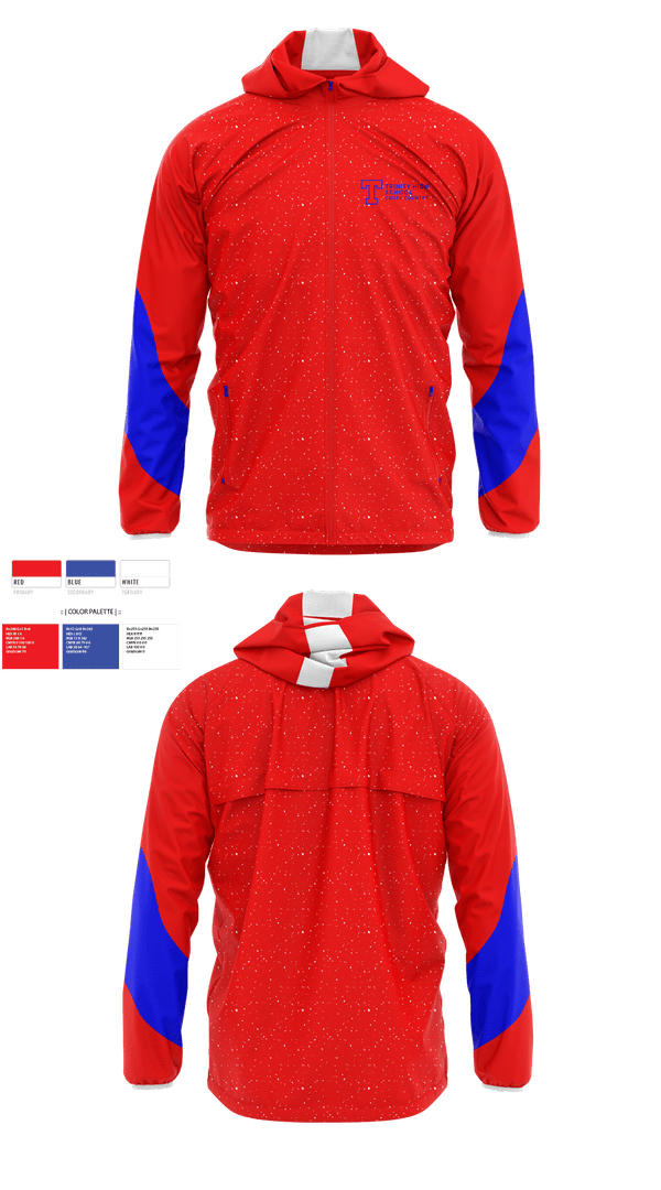 Windbreaker, Trinity High School Cross Country, Cross Country, Teamtime, Team time, sublimation, custom sports apparel, team uniforms, spirit wear, spiritwear, sports uniforms, custom shirts, team store, custom team store, fundraiser sports, apparel fundraiser