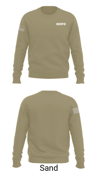 Crew Neck Sweatshirt, BOPE, Air Force, Teamtime, Team time, sublimation, custom sports apparel, team uniforms, spirit wear, spiritwear, sports uniforms, custom shirts, team store, custom team store, fundraiser sports, apparel fundraiser