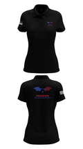 FREEDOM WILDLIFE EXPERTS 87096730 Women's Short Sleeve Performance Polo  - 36