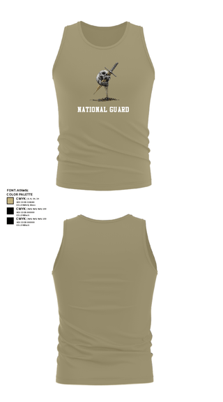 Tank Top, B Btry 2142, National Guard, Teamtime, Team time, sublimation, custom sports apparel, team uniforms, spirit wear, spiritwear, sports uniforms, custom shirts, team store, custom team store, fundraiser sports, apparel fundraiser