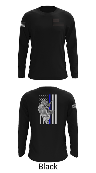 Long Sleeve Performance Shirt, 904th MP Det Military Working Dog, Army, Teamtime, Team time, sublimation, custom sports apparel, team uniforms, spirit wear, spiritwear, sports uniforms, custom shirts, team store, custom team store, fundraiser sports, apparel fundraiser