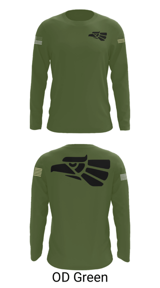 Long Sleeve Performance Shirt, 578th A Co, National Guard, Teamtime, Team time, sublimation, custom sports apparel, team uniforms, spirit wear, spiritwear, sports uniforms, custom shirts, team store, custom team store, fundraiser sports, apparel fundraiser