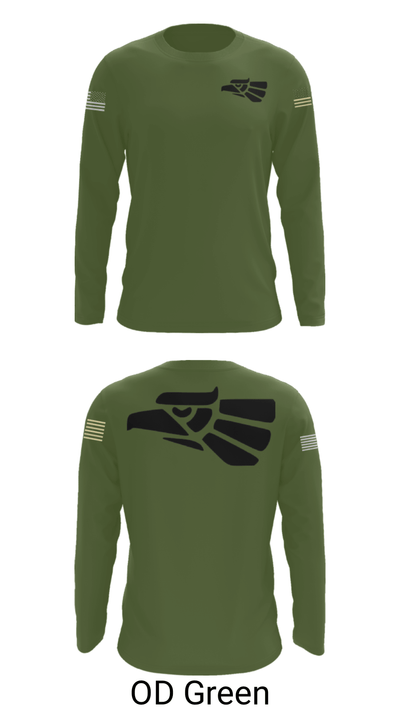 578th A Co 41314696 Long Sleeve Performance Shirt - 44