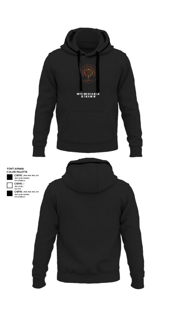 Hoodie, 312TH MI BN, CHARLIE DETACHMENT, Army, Teamtime, Team time, sublimation, custom sports apparel, team uniforms, spirit wear, spiritwear, sports uniforms, custom shirts, team store, custom team store, fundraiser sports, apparel fundraiser