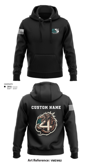 Hoodie, 55th COMCAM 4th PLT, , Teamtime, Team time, sublimation, custom sports apparel, team uniforms, spirit wear, spiritwear, sports uniforms, custom shirts, team store, custom team store, fundraiser sports, apparel fundraiser