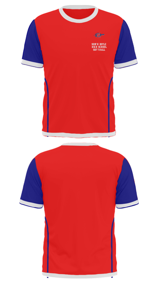 Short Sleeve Performance Shirt, South Doyle High School Softball, Softball, Teamtime, Team time, sublimation, custom sports apparel, team uniforms, spirit wear, spiritwear, sports uniforms, custom shirts, team store, custom team store, fundraiser sports, apparel fundraiser