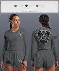 Hartford Police Department 37049516 Women's Long Sleeve V-neck Shirt -1 4