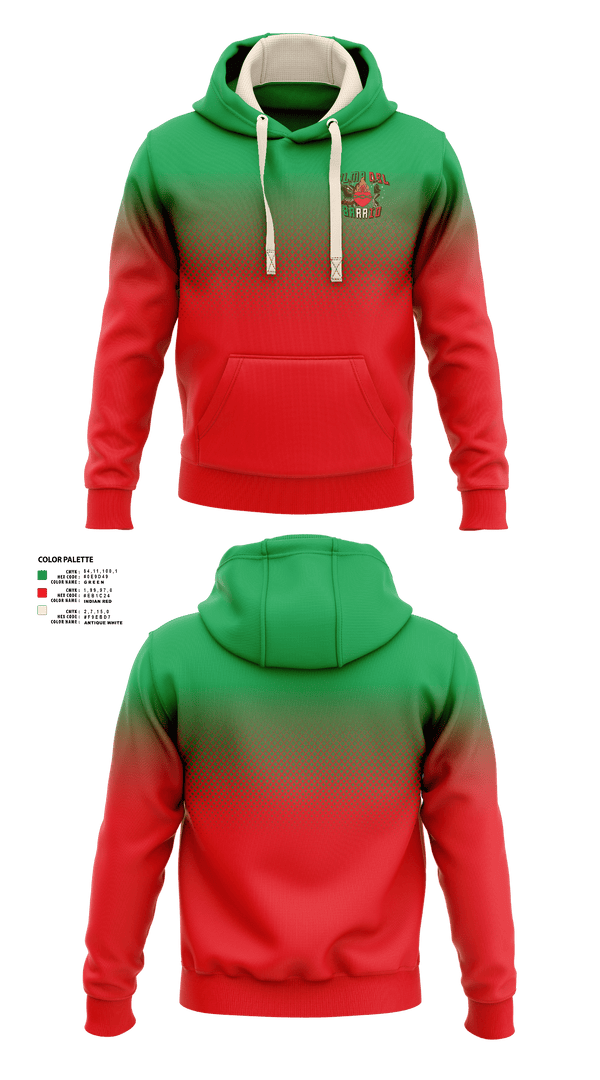 Hoodie, Alma del barrio, Cheer, Teamtime, Team time, sublimation, custom sports apparel, team uniforms, spirit wear, spiritwear, sports uniforms, custom shirts, team store, custom team store, fundraiser sports, apparel fundraiser