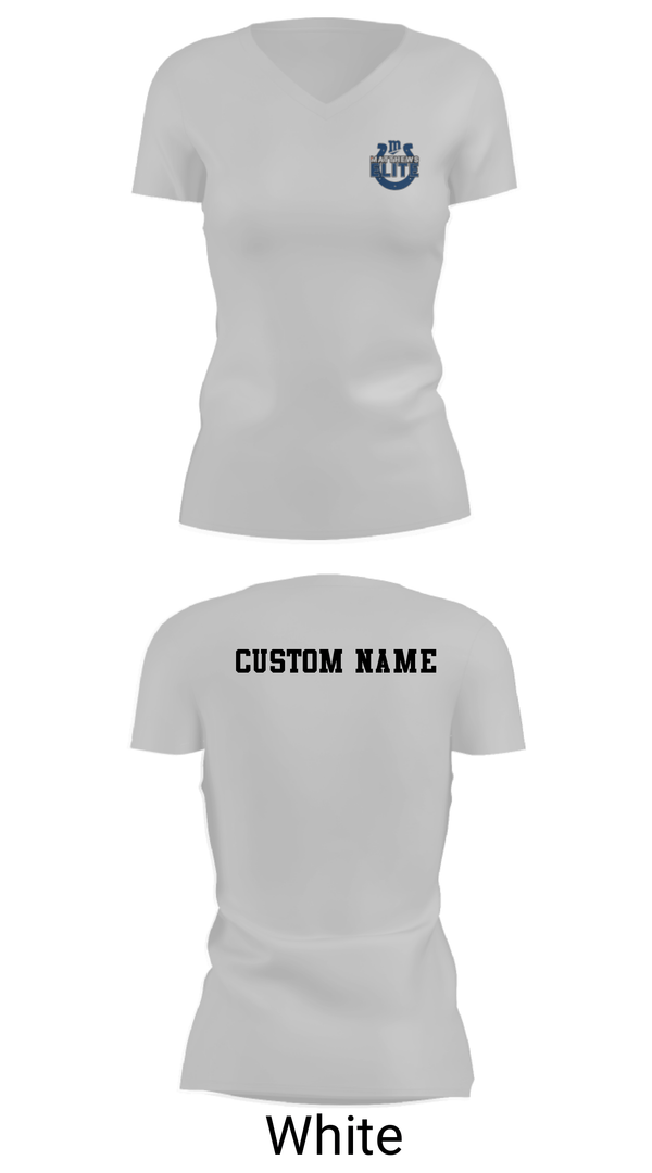 Women's Short Sleeve Vneck Shirt, Matthews Elite, Football, Teamtime, Team time, sublimation, custom sports apparel, team uniforms, spirit wear, spiritwear, sports uniforms, custom shirts, team store, custom team store, fundraiser sports, apparel fundraiser