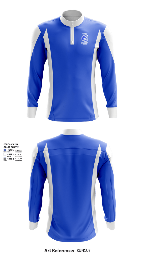 Quarter Zip Jacket, Orland Jr Trojans Cheer, Cheer, Teamtime, Team time, sublimation, custom sports apparel, team uniforms, spirit wear, spiritwear, sports uniforms, custom shirts, team store, custom team store, fundraiser sports, apparel fundraiser