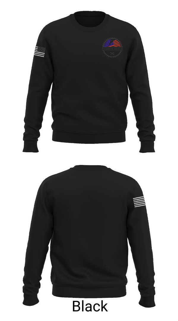 Crew Neck Sweatshirt, Patriotic Designs & CNC, , Teamtime, Team time, sublimation, custom sports apparel, team uniforms, spirit wear, spiritwear, sports uniforms, custom shirts, team store, custom team store, fundraiser sports, apparel fundraiser