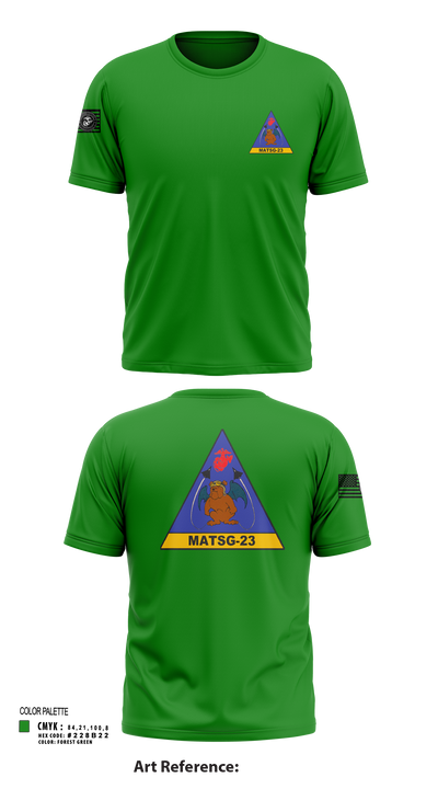 matsg-23 81067333 Short Sleeve Performance Shirt - 104