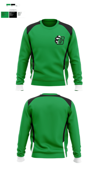 Crew Neck Sweatshirt, Clifton High School Volleyball, Women's Volleyball, Teamtime, Team time, sublimation, custom sports apparel, team uniforms, spirit wear, spiritwear, sports uniforms, custom shirts, team store, custom team store, fundraiser sports, apparel fundraiser