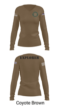 BSO Explorers 2103492 Women's Long Sleeve V-neck Shirt - 16